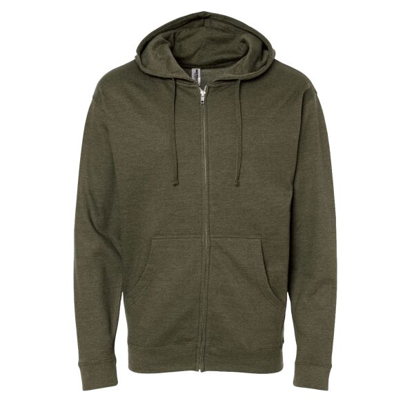 Independent Trading Co. Midweight Full-Zip Hooded Sweatshirt Thumbnail